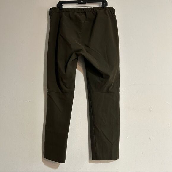 MM Lafleur Foster Cigarette Pants PowerStretch Dark Olive Plus Size 3x - Picture 4 of 8